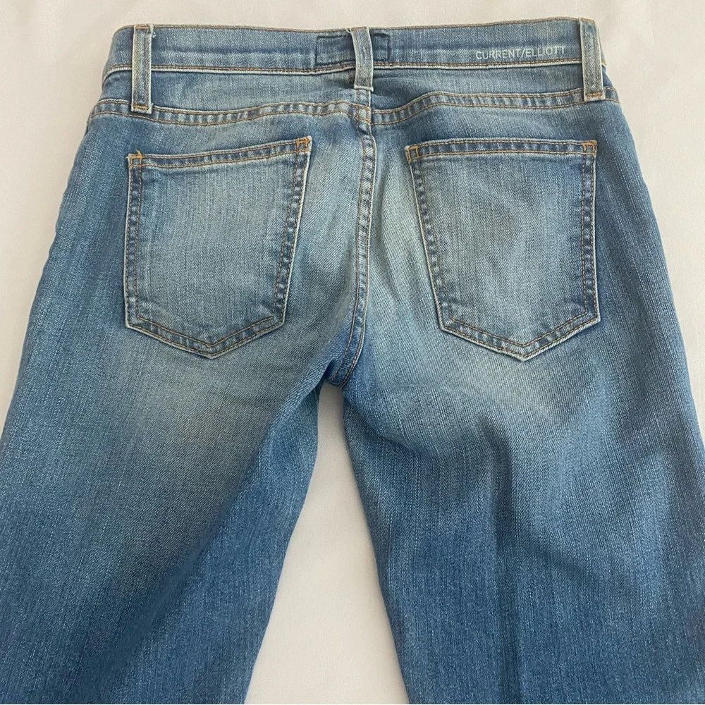 Current/Elliott Women’s The Stiletto Spectator Jeans Size 25 Skinny Low Rise